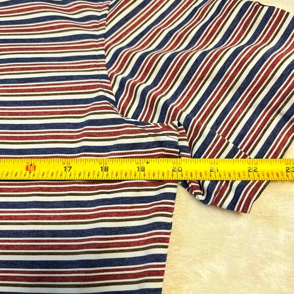 Peter Millar Crown Crafted Performance Polo Men's Small Navy Crimson White Golf - Picture 8 of 11